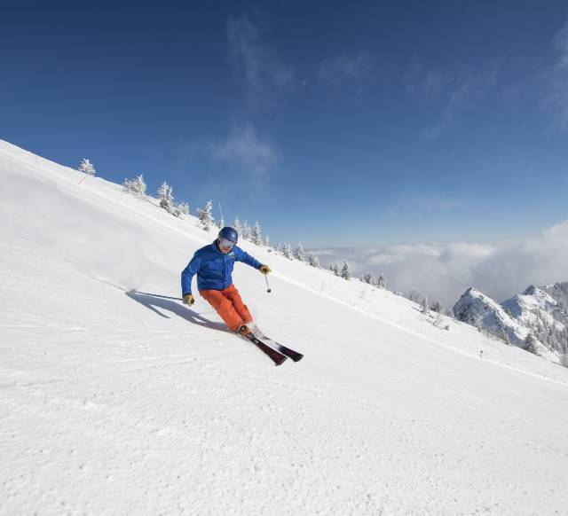 Ski fahren im Chiemgau