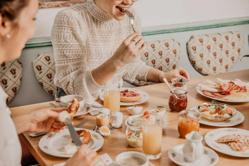 Frühstück im Hotel Weßner Hof