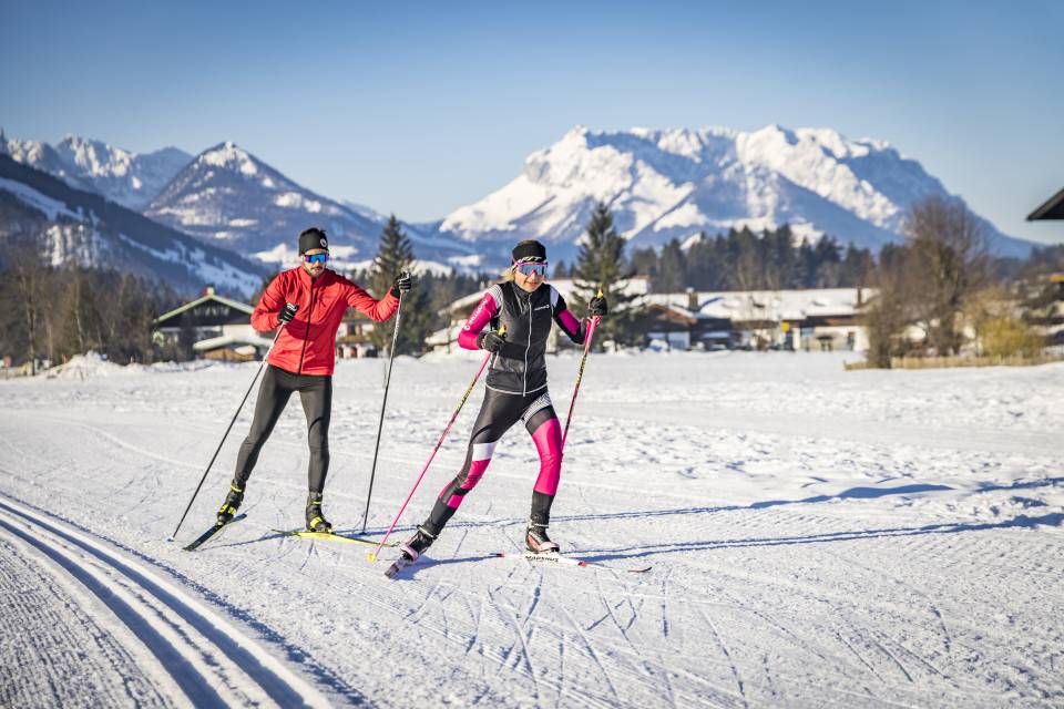 Cross-country skiing in the Chiemgau region - Landhotel Weßner Hof